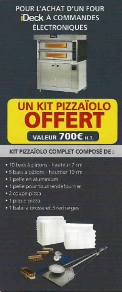 Formation à l’école française de Pizzaïolo OFFERTE - Matos - Matériel de pizzéria